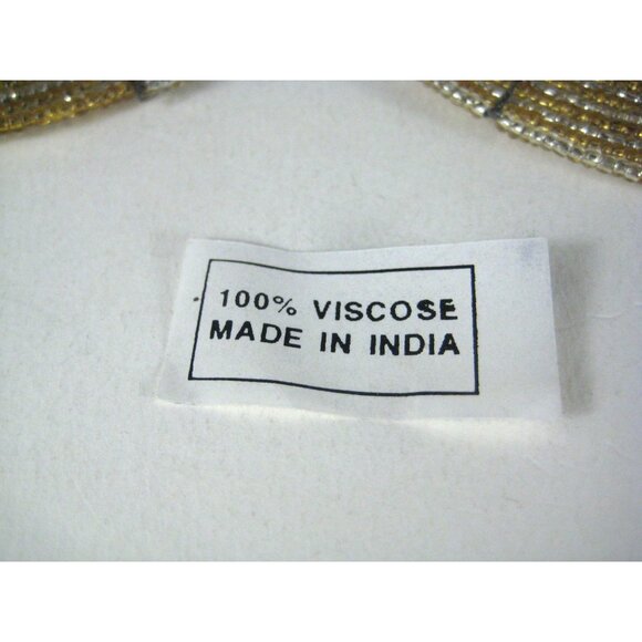 Kim Seybert NYC Beaded Coasters Set Of 4 With Sheer Pouch India - Picture 5 of 9